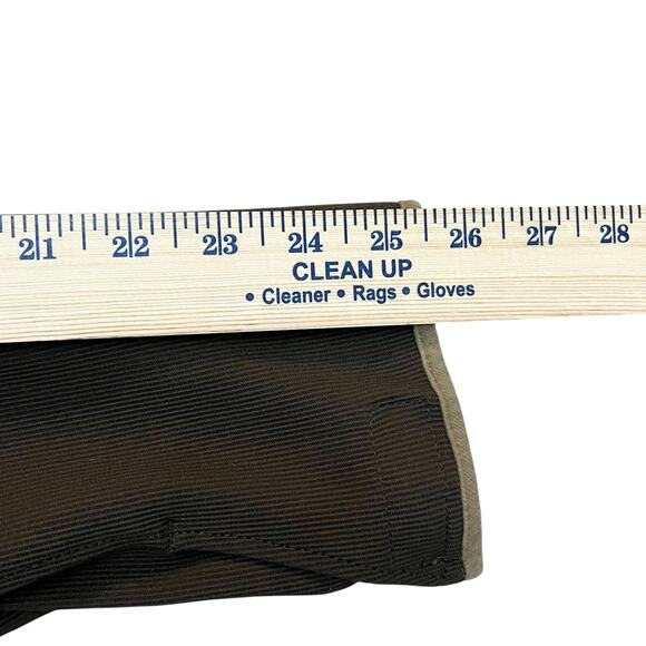 Tuff Rider Womens Breeches Size 28 Brown Knee Patch Low Rise Equestrian Ribbed - Picture 10 of 10